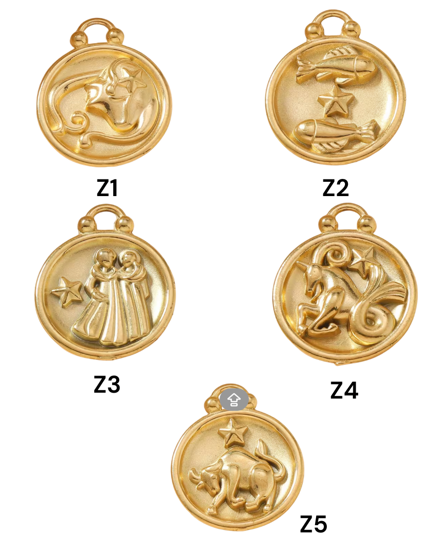 RR Zodiac Charms
